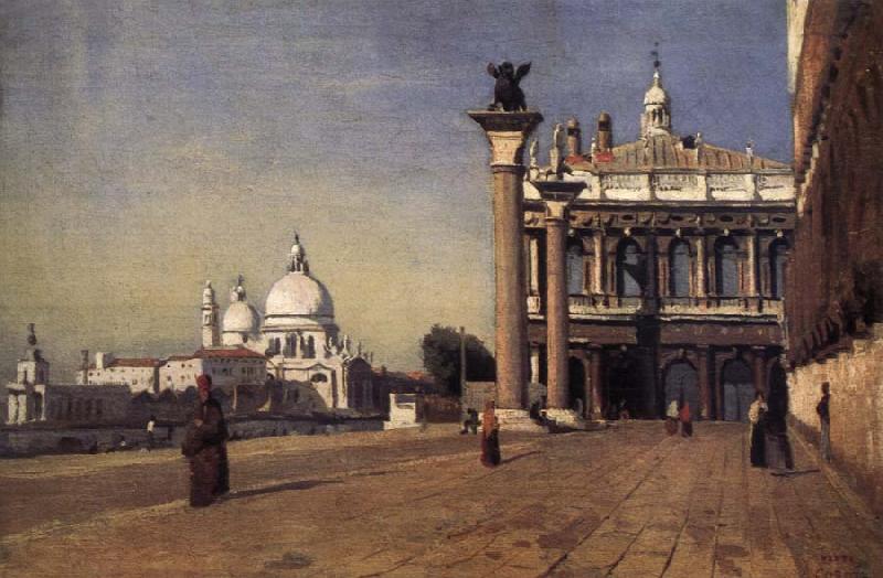 Corot Camille Manana in Venice China oil painting art